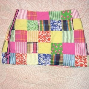 lilly pulitzer multi-patterned skirt girls